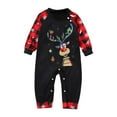 thumbnail image 2 of Nituyy Christmas Pajamas for Family 2023 Family Matching Outfits Xmas Long Sleeve Family Jammies Matching Holiday Pajamas, 2 of 10