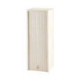 thumbnail image 3 of Twine Single Wooden Wine Box with Sliding Lid - Wine & Champagne Wooden Bottle Gift Box, Paulownia Wood Grain Liquor Storage Box fits 1-Bottle, 3 of 6