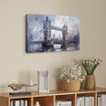 thumbnail image 4 of London Landscape Painting Abstract Wall Art Tower Bridge Wall Decor Framed Canvas Wall Art For Home Decoration, 4 of 7