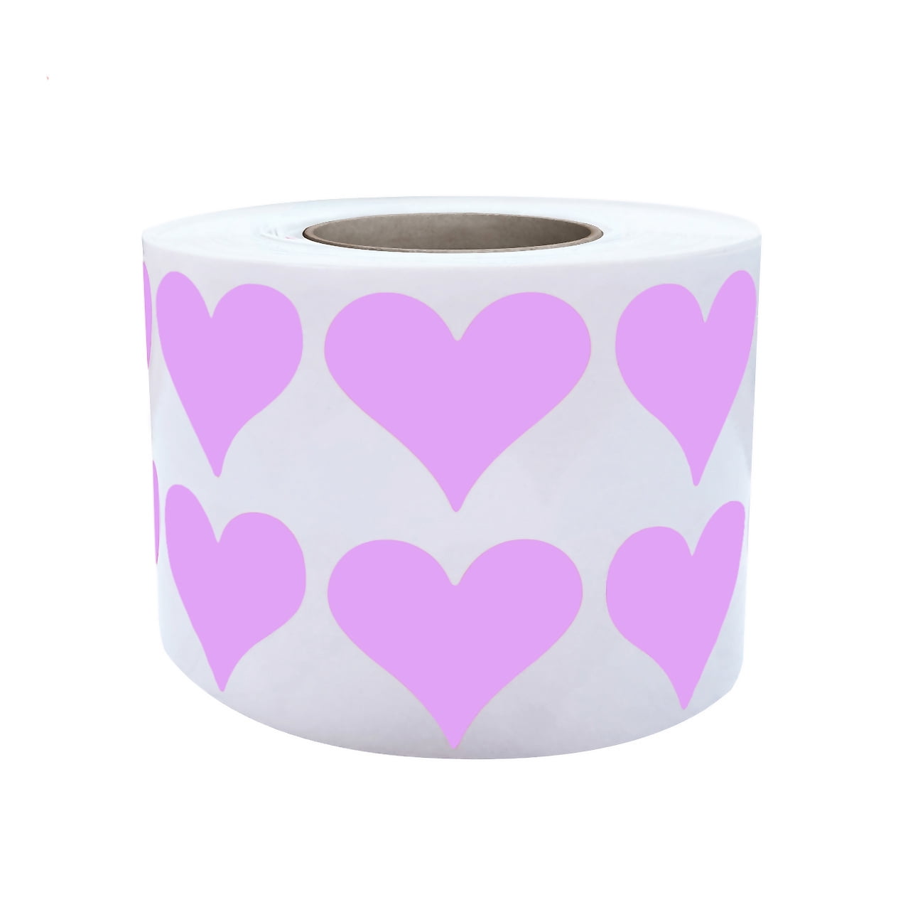 Royal Green Heart Labels 3/4 inch for Scrapbooking, Crafting and  Embellishments 19mm Pastel Yellow Sticker Roll - 1200 Pack