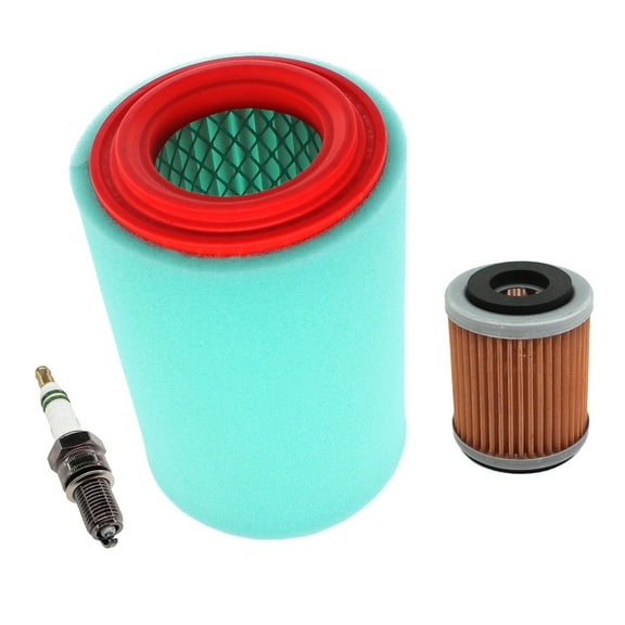 Air Filter Spark Plug Tune Up Kit for Yamaha Bear Tracker YFM250X 2WD 1999-2004 / Big Bear 250 YFM250B 2007-09