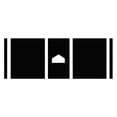 thumbnail image 4 of Almencla Baseball Hitting Mat Anti Slip Batting Cage Mat for T Ball Teenagers Friends Black, 4 of 8