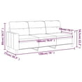 thumbnail image 2 of vidaXL Sofa Accent Upholstered Sofa Couch Furniture for Living Room Fabric, 2 of 7