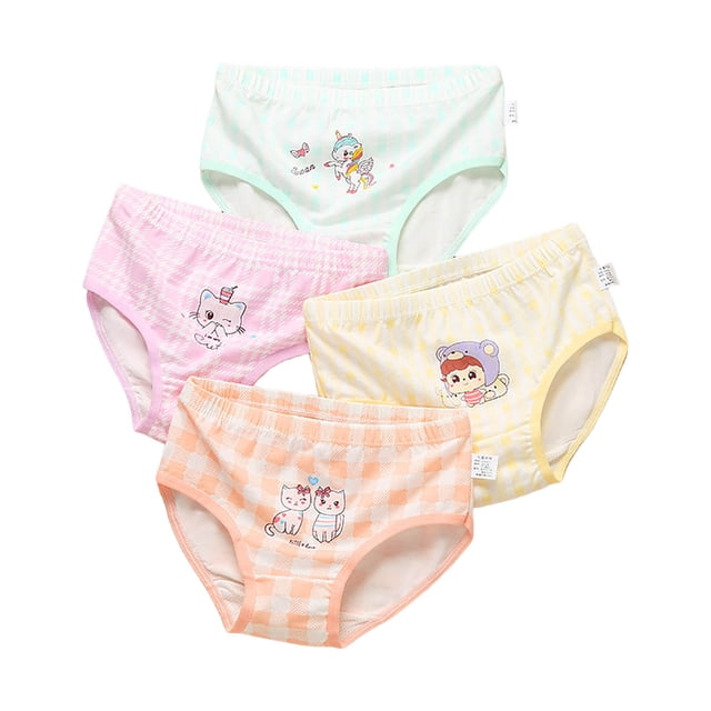 Akiihool Rubber Underwear for Potty Training Baby Girls Diaper Covers Ribbed Ruffle Solid Triangle Baby Girl Shorts Summer Toddler Underwear (Light Yellow,12-18 Years)