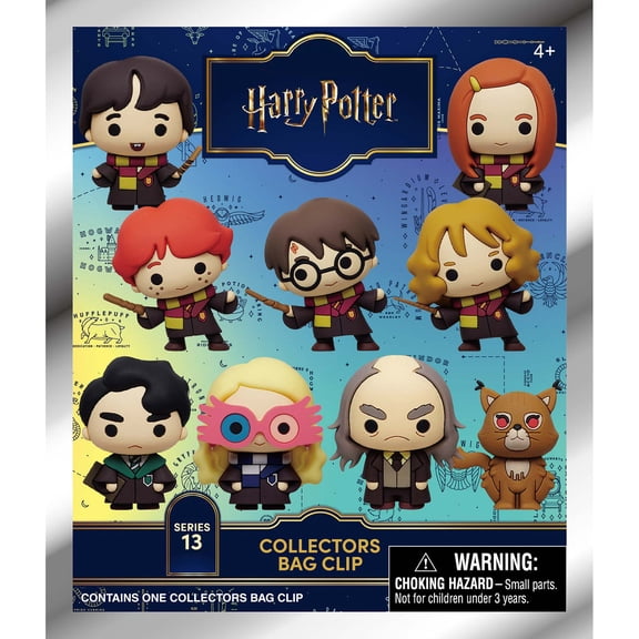 Harry Potter 3D Foam Bag Clip Blind Bag