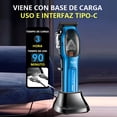 thumbnail image 3 of Kemei KM-1763 - Cortadora de pelo de 9000 rpm (10 W, potente cortadora de pelo de peluquería, carcasa de metal, ajustable, cortadora eléctrica para hombres, 3 of 8