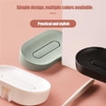 thumbnail image 2 of Wosthever Soporte de esponja sin perforaciones, bandeja de drenaje de agua, caja de almacenamiento autoadhesiva, organizador de bañera para Juegos de accesorios de baño Verde, 2 of 5