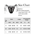 thumbnail image 5 of Aivtalk Women Side Tie Panties Bowknot Lace Wavy Thongs Panties Adjustable Wild G-String Underwear Low Rise See Through Panties S Black, 5 of 5