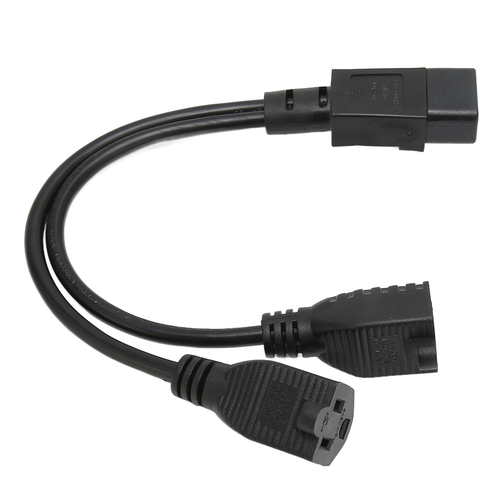 Y Splitter Power Plug Cord, IEC Splitter Power Plug Cord 1 In 2 Out