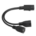 thumbnail image 4 of IEC Splitter Power Plug Cord,Y Splitter Power Plug IEC Splitter Adapter Cable Y Splitter Power Plug Cord Streamlined Design, 4 of 14