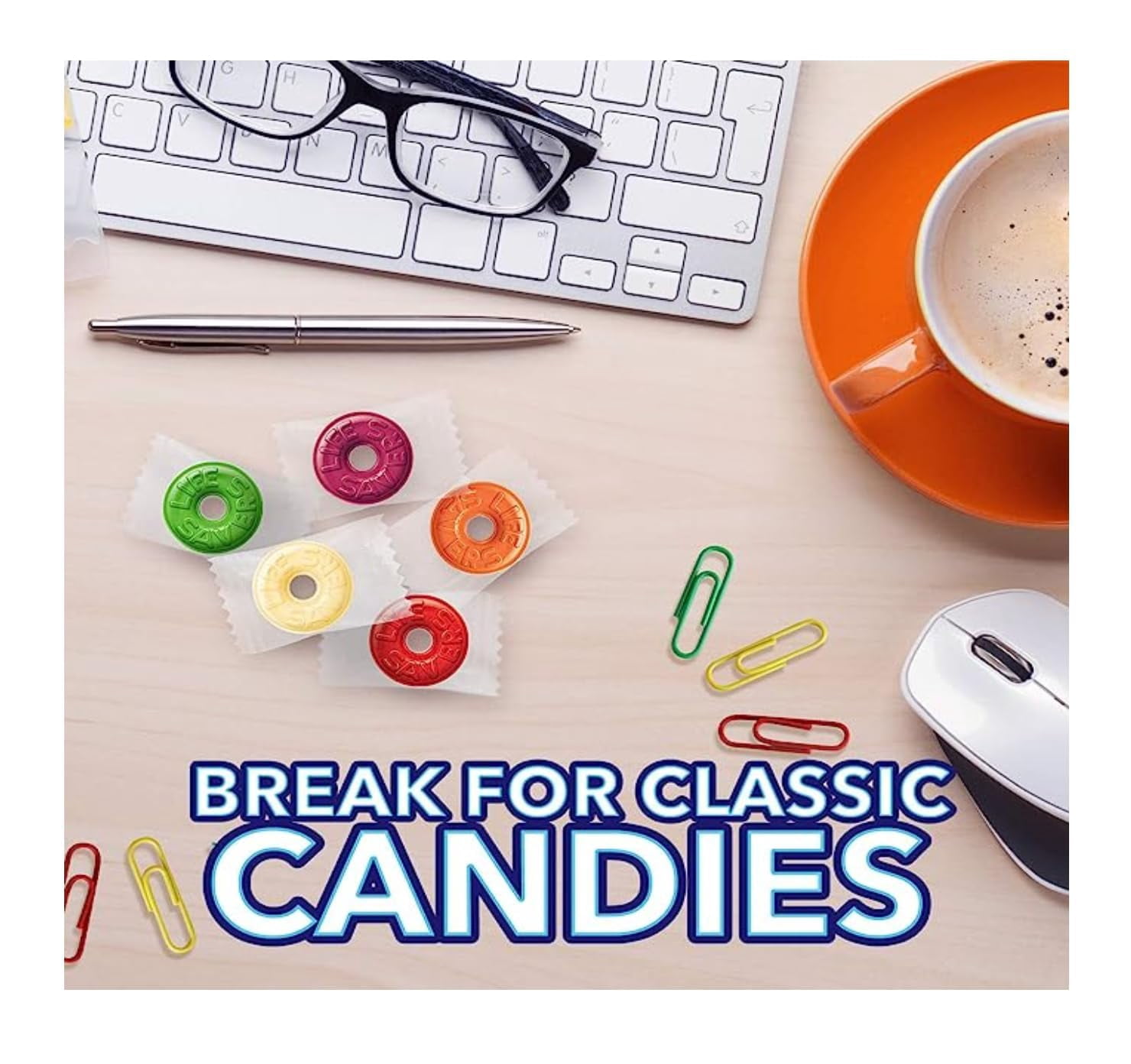 Life Savers Hard Candy BCF26 Fruit Variety Bags - Pack of 2 - Individually Wrapped to Guarantee Freshness - Sharing Size bags - Perfect for Sharing with Others