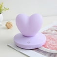 thumbnail image 2 of Lámpara de noche LED 3D para niños, creativa lámpara de mesa con forma de corazón, lámpara romántica de fresa, decoración del hogar para niños, regalo, linterna con forma de corazón, 2 of 2