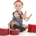 thumbnail image 3 of PTOOTP 6Pcs Musical Toy Wood Light Brown Kids Music Sticks Hand-Brain Coordination Activities, 3 of 8