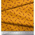 thumbnail image 3 of Soimoi Rayon Fabric Guitar Musical Instrument Decor Fabric Printed Yard 42 Inch Wide, 3 of 3