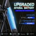 thumbnail image 3 of Cinverter Libra Electric Bike for Adults, 26" City Ebike 500W Electric Bicycle Commuter Cruiser Bike, 36V 11.6Ah Lithium Battery, 32km/h Top Speed Long Range Cruise Control, 3 of 14