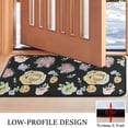 thumbnail image 3 of Pioneer Flower Floral Print Pattern Door Rugs,Washable Non Slip Door Mats Indoor,Decorative Door Mats,Entry Mat Indoor for Entrance,Bedroom,Kitchen,Bathroom,30"x17", 3 of 6