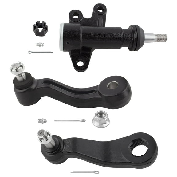 BOXI 3pcs Front Idler Bracket Assembly   Idler Arm   Pitman Arm Fit for Cadillac Escalade/for Chevrolet GMC C1500 C2500 C3500 K1500 K2500 K3500 Suburban Blazer Tahoe Yukon 1993-1999|K6447 K6335 K6532