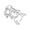 Genuine OE Mitsubishi Engine Harness - 8541F165