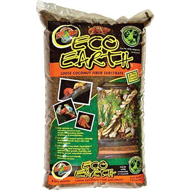 Zoo Med Eco Earth Loose Coconut Fiber Substrate 24 Quarts