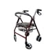 thumbnail image 1 of Andador ortopédico plegable con asiento y cesta de 6 ruedas, 1 of 1