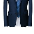 thumbnail image 5 of Dovford Men's Suit Slim Fit 2 Button 2 Piece Suits for Men Party Formal Dress Solid Tuxedo Blazer Jacket Pants Set, 5 of 5