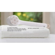 Finishing Touch Flawless Cleanse Spa Spinning Body Brush and, Shower Wand, 1 Count