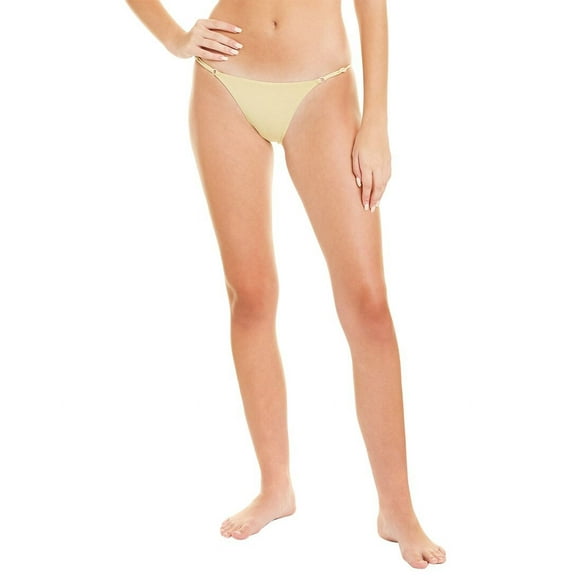 Onia womens Hannah Bikini Bottom, XL, Yellow