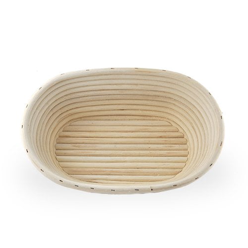 12 Pack 12" Wide Oblong Banneton Proofing Baskets – Premium Artisan Rattan Bread Proofing Basket Set for Sourdough, Baguettes & Dough Rising – Bulk Supply for Home & Bakery