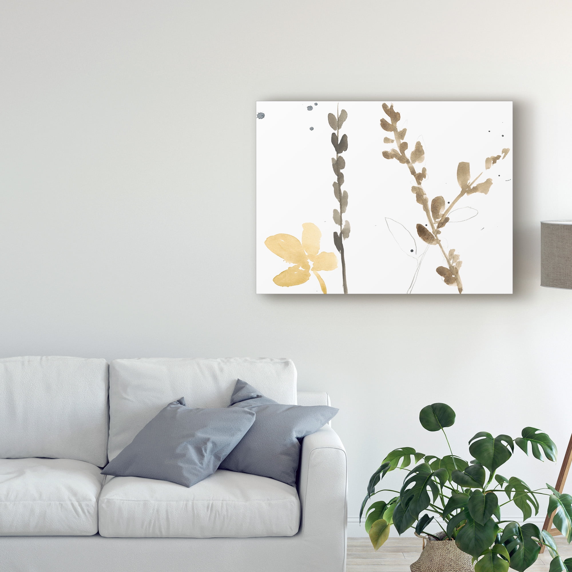 Trademark Fine Art 'Branch Contours VIII' Canvas Art by Jennifer Goldberger