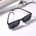 thumbnail image 3 of VORCOO - Juego de 3 gafas de sol para miopía con clip polarizado para conductor (gris, verde oscuro, café), 3 of 5
