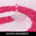 thumbnail image 3 of HAHDAXIA Get Naked Bath Mat Cute Bathroom Rugs, Non Slip Water Absorbent Bath Rugs Funny Bathroom Mat, Machine Washable Microfiber Bath Rugs for Bathroom Floor 32" x 20", Pink, 3 of 6