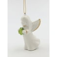 thumbnail image 4 of Ceramic Angel Shamrock Ornament 2x2x3.25  Mom, 4 of 5