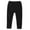Black, variant on Kids Casual Athletic Pull-On Pants in Clearance Newborn Baby Boys Girls Spring Fall Solid Color Elastic Slim Full Length Pants Leggings Size 0-3 Months