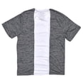 thumbnail image 2 of Ecko Unltd Men's T-Shirt Puff Print Colorblock Spacedye Crewneck Tee (XX-Large, Grey/White), 2 of 5
