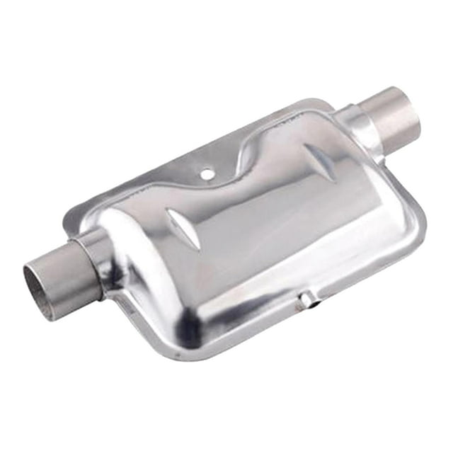 Tubo de escape Calentador de aire de estacionamiento con abrazaderas Ventilación de gas del tanque de , acero inoxidable Silenciador Baoblaze Silenciador de escape