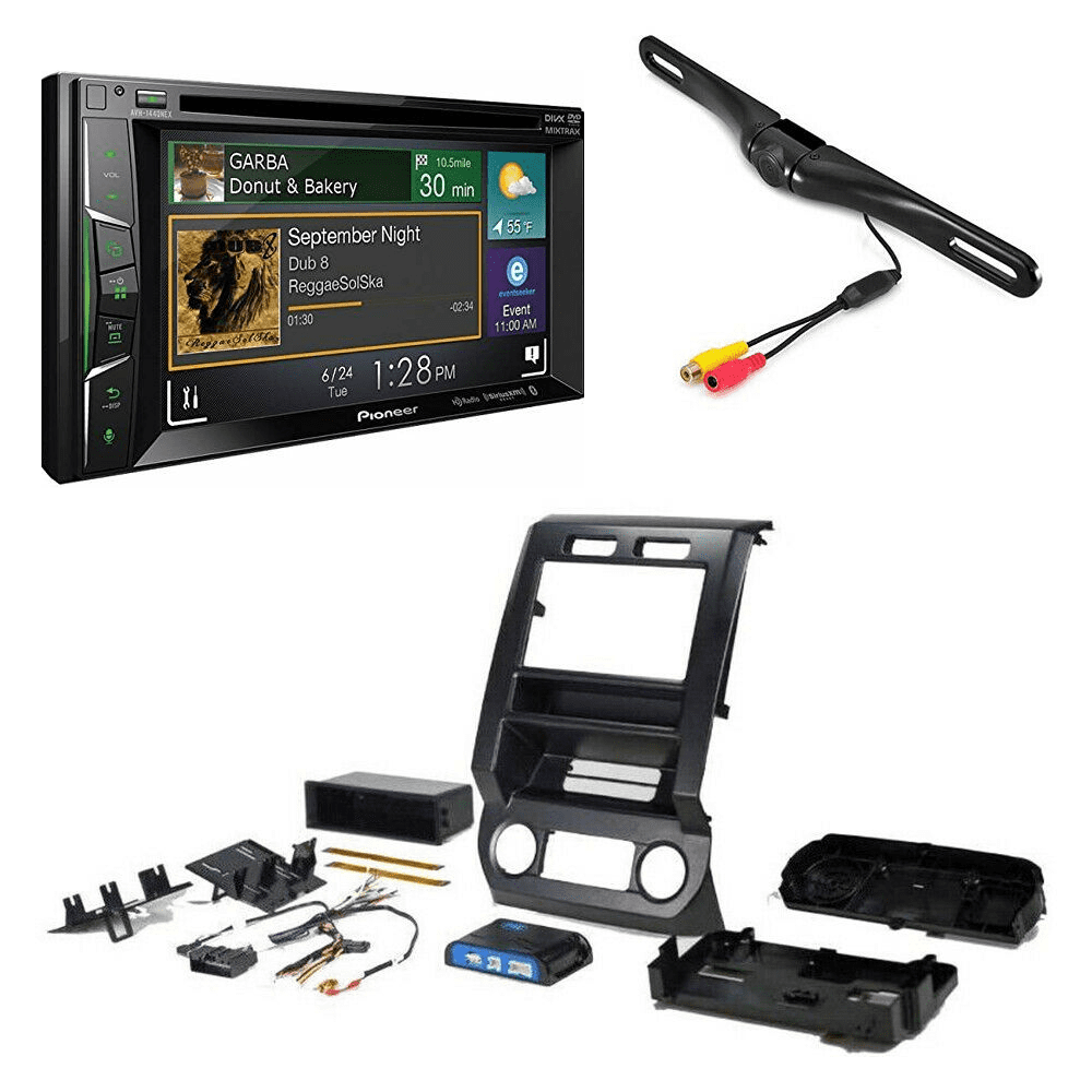 Pioneer AVH1400NEX Car Stereo Apple CarPlay with Double Din Dash