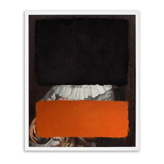 Colours - Black  Orange(Limited edition print)