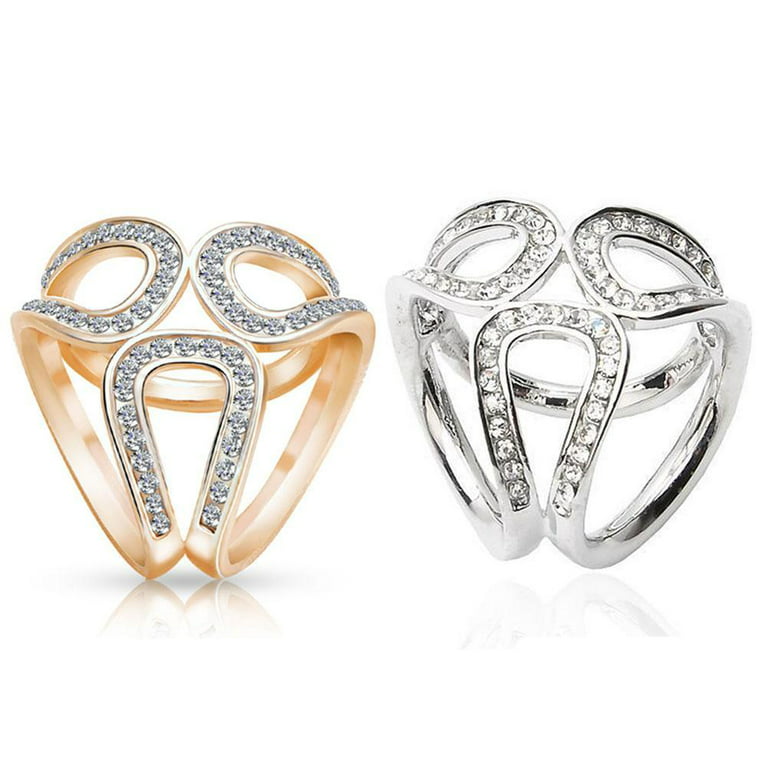 Hot Women Shawl Ring Clip Scarves Fastener Crystal Silk Scarf Buckle Brooch  Wedding Fashion Jewelry Female Classic Gift 3 Styles