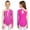 Hot Pink, variant on Gymnastics Leotard for Girls Sparkly Long Sleeve Ballet Dance Dress Figure Ice Skating Competitions Hot Pink 10