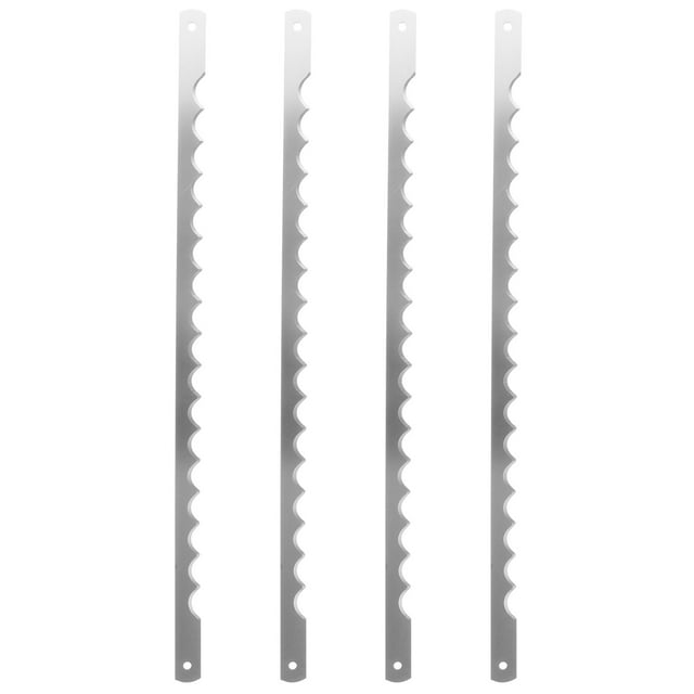 Miangastore 4pcs Bread Slice Cutter Blades Bread Maker Replacement Blade Toast Cutting Machine Saw Blade