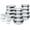 Black, variant on COOK WITH COLOR Borosilicate Glass Storage Containers with Lids, Food Storage Containers with Dividers, 32-Pc Set, Fluted Ombre Grey