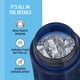 thumbnail image 4 of Botella de hidratación de plástico THERMOS FUNTAINER de 16 onzas con boquilla, azul marino, 4 of 6