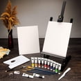 thumbnail image 2 of Royal & Langnickel essentials™ 23pc Black Series Acrylic Paint H-Frame Easel Art Set, 2 of 3
