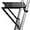 Black, variant on Adjustable Ladder Platform for Painters, Extension Ladder Work Platform System, Anti-Slip Ladder Work Tray for Tools, Heavy Duty Ladder Accessory for Most Ladders, 400 lbs Capacity