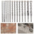 thumbnail image 5 of CPAN 200mm Carbide Steel Impact Drill Bit Masonry Concrete Drill Bit SDS PLUS Shank, 5 of 8