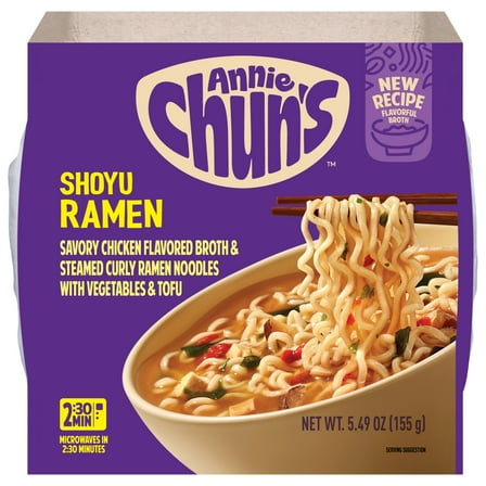 Annie Chun's Shoyu Ramen Soup Bowl, 5.49 oz