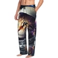 thumbnail image 6 of Honiee Astronaut Cat for men - a sleek fusion of Straight Pajama Pants, versatile Lounge Pants, and cozy Sleepwear, all rolled into one-Medium, 6 of 6