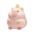 thumbnail image 3 of Kokiya Capybara Plush Toy Car Decor Lifelike Accompany Toy Animal Doll Stuffed Capybara Pink No Blanket, 3 of 9