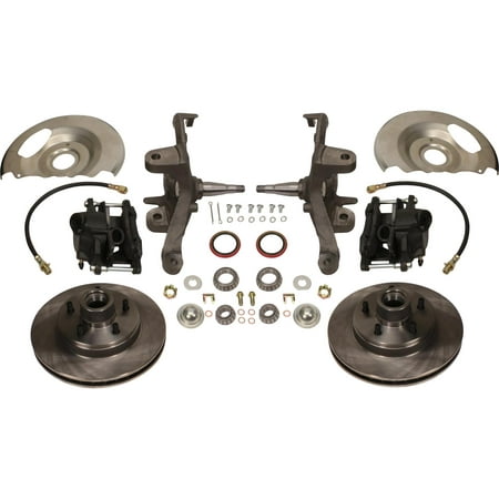 OE 2-1/2 In Drop Spindle Kit, 1971-72 Chevy C10 Truck, 5x5 (Best C10 Drop Spindles)