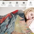 thumbnail image 3 of Creowell Parrot Blanket Blanket Anti Pilling Throw Blanket for Sofa Bed 3D Fuzzy Blanket Ultra Soft Room Decor Four Seasons Living Room Travel Outdoor  60x80in, 3 of 6